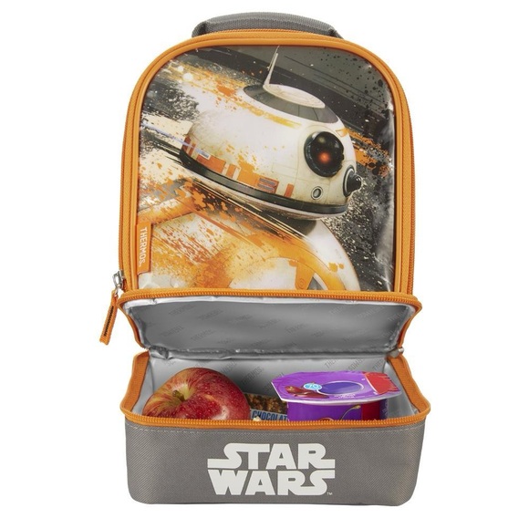 Thermos Dual Compartment Insulated Lunch Box Disney Star Wars BB-8 - Picture 10 of 11